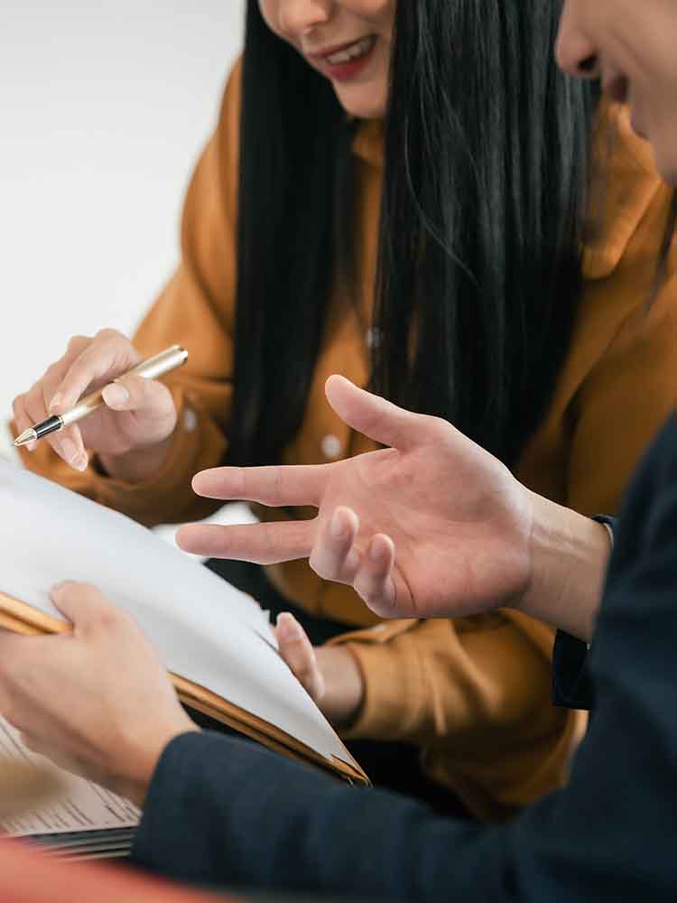 paralegals working
