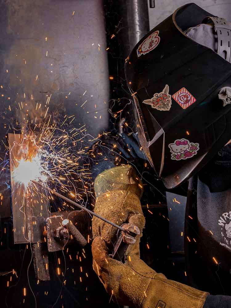 San Jac Student Welder