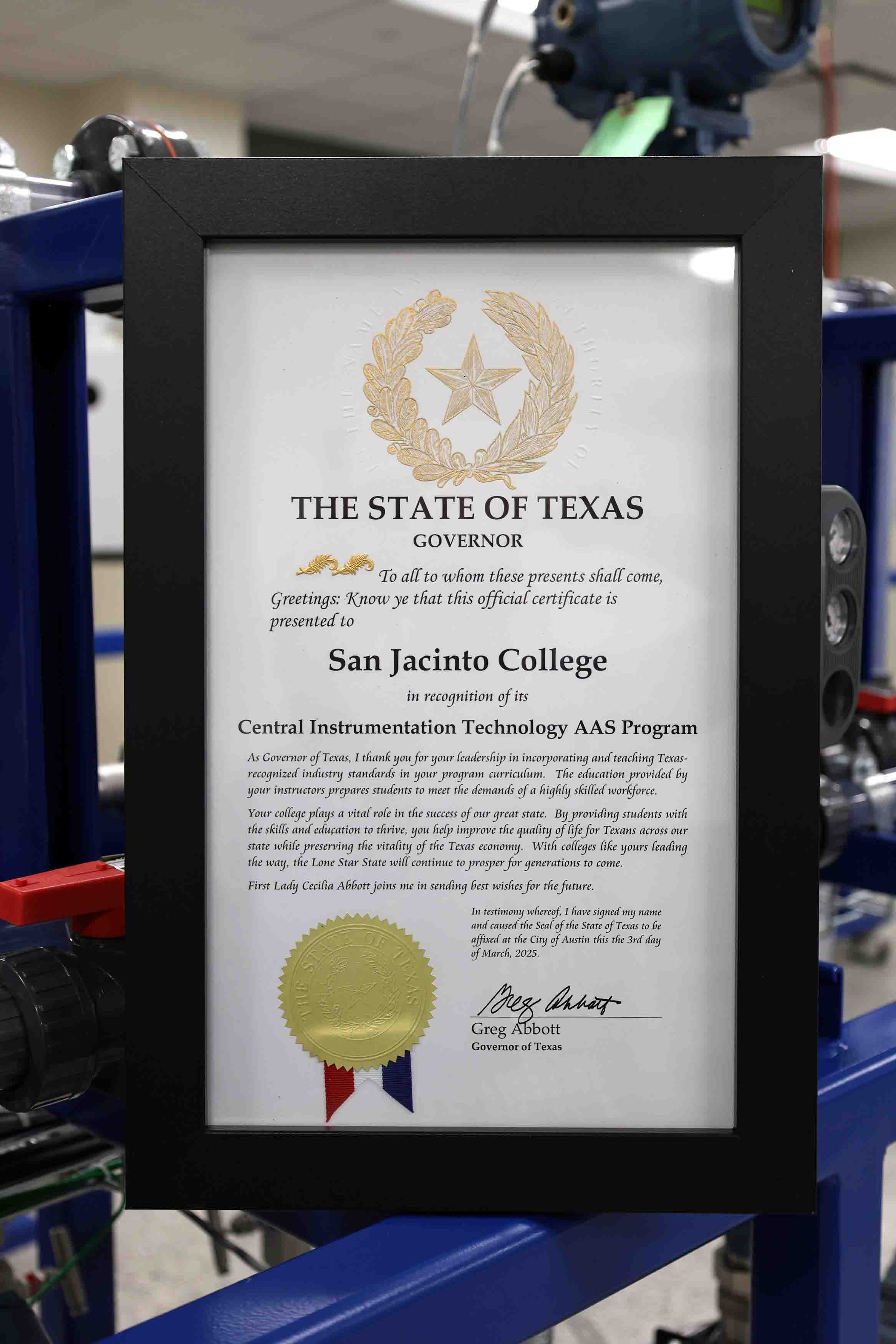 Instrumentation Award