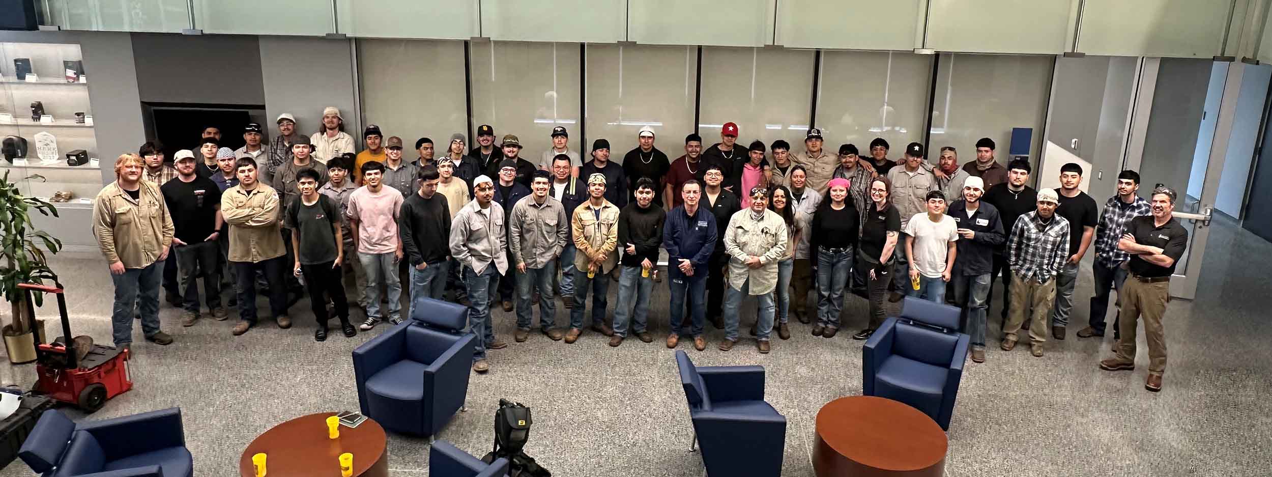 Welding Competition Group Photo