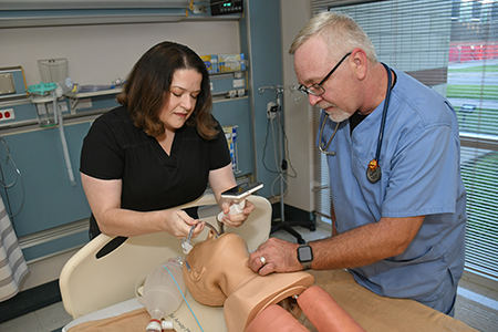 Respiratory care lab